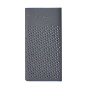 Портативное зарядное устройство Hoco B31A QC 30000mAh LCD 2USB серый