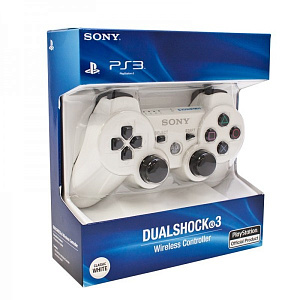 Геймпад PlayStation DualShock 3 16кн. беспроводной белый