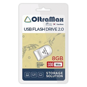 8Gb OltraMax 330 белая 2.0