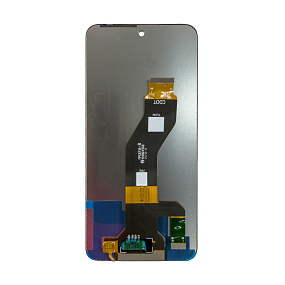 Дисплей для телефона Infinix Smart 10/Smart 10 Plus (X6725) в сборе с тачскрином Черный - Оригинал