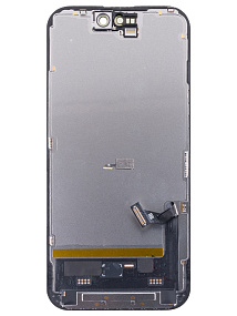 Дисплей для телефона iPhone 15 в сборе Черный - (Soft OLED)