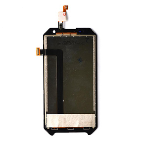 Дисплей для телефона Blackview BV9100 в сборе с тачскрином Черный