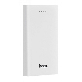 Портативное зарядное устройство Hoco B12 13000mAh LCD белый