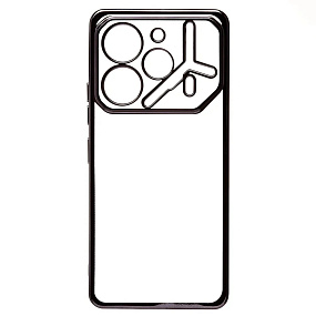 Силиконовый чехол Tecno Pova 6 Pro Activ Pilot черный