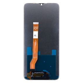 Дисплей для телефона Realme C35 (RMX3511) в сборе с тачскрином Черный - Оригинал 100