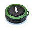 Колонка C6 (Bluetooth/MicroSD/USB/FM) зеленая