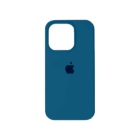 Кейс iPhone 14 Pro силикон оригинал синий