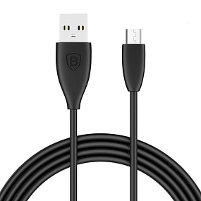 Дата кабель micro USB - USB Baseus CAMMY-01 Small Pretty черный