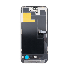 Дисплей для телефона iPhone 14 Pro Max в сборе Черный - (Soft OLED/Full HD/120 Гц) (с верификацией)