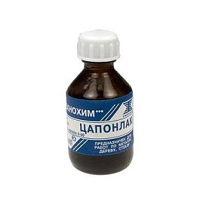 Цапонлак синий в стекле 30мл