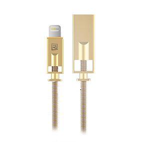 Дата кабель lightning - USB Remax Royalty RC-056i 1м золото