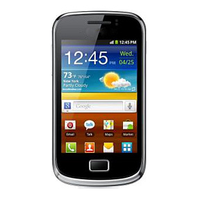 корпус для телефона Samsung S6500+ср.часть (металик)