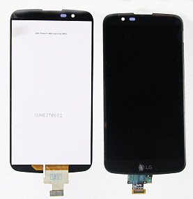 Дисплей для телефона LG K410/K430DS (K10/K10 LTE) (LH530WX2-SD01 V03) в сборе с тачскрином Черный