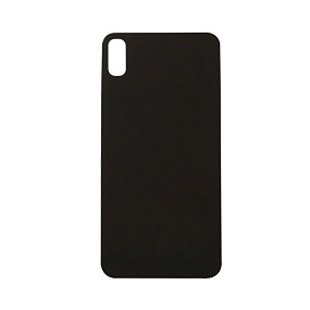 Задняя крышка iPhone Xs Max (стекло) Черный orig fabric