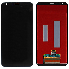 Дисплей для телефона LG Q710NAW (Q Stylus+) в сборе с тачскрином Черный