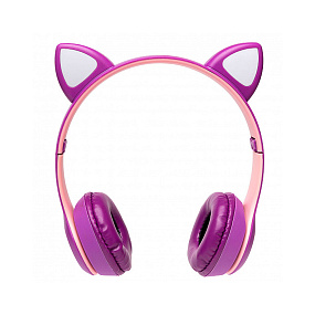Bluetooth-наушники с ушами Cat X GP-47M фиолетовые(УЦЕНКА)б/у, потертости