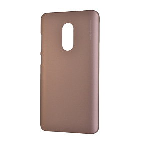 Задняя накладка Xiaomi Redmi Note 4x X-Level Metallic розовый
