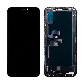 Дисплей для телефона iPhone Xs в сборе Черный - In-Cell - Стандарт