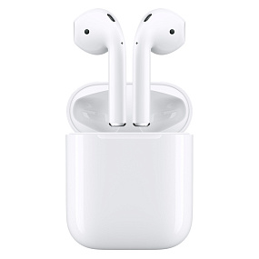 Наушники Apple AirPods беспроводные белые (УЦЕНКА) Отключается одно ухо, незначительная трещина