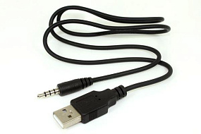 Кабель зарядки USB (папа) - 3,5мм (папа)
