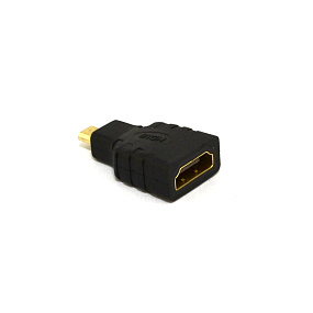 Переходник microHDMI (папа) - HDMI (мама)