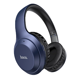 Bluetooth-наушники Hoco W30 полноразмерные синие