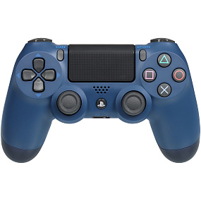 Геймпад PlayStation DualShock 4 16кн. беспроводной темно-синий
