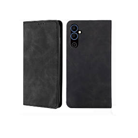 Чехол-книжка BF под кожу Tecno Pova Neo 2 черный