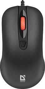Мышь проводная Defender Omega MB-522 USB черная