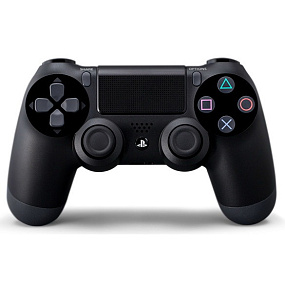 Геймпад PlayStation DualShock 4 16кн. беспроводной черный (УЦЕНКА)не раб.вибро