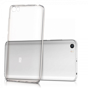 Силиконовый чехол Xiaomi Mi 5 прозрачный