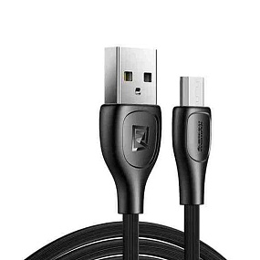 Дата кабель micro USB - USB Remax RC-160m 2.1A 1м черный
