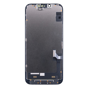 Дисплей для телефона iPhone 14 в сборе Черный - GX (Hard OLED)