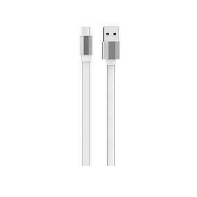 Дата кабель micro USB - USB Borofone BU8 Glory 1,2м 2,4A белый