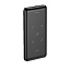 Портативное зарядное устройство Hoco J50 Lightning/USB/M10000mAh с функцией беспров. зарядки, черный
