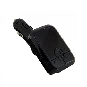 FM-модулятор M-755 (USB/MicroSD/пульт) черный