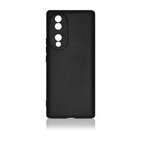 Силиконовый чехол Honor 70 DF черный