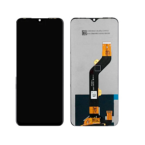 Дисплей для телефона Infinix Hot 10S (X689D) в сборе с тачскрином Черный
