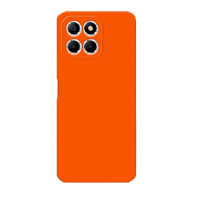 Силиконовый чехол Honor X8A SC328 оранжевый