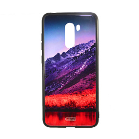 Задняя накладка Xiaomi Pocophone F1 стекло Season series 03