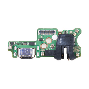 Шлейф Infinix Note 30i (X6716) плата на системный разъем/разъем гарнитуры/микрофон - Премиум