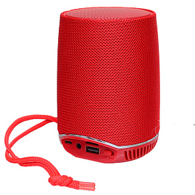 Колонка GT527 (Bluetooth/MicroSD/MicroUSB/USB/FM/AUX) красная