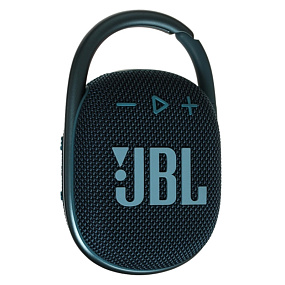 Колонка JBL Clip 4 (Bluetooth/MicroSD/USB) синяя