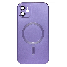 Кейс iPhone 11 силикон SafeMag SM020 фиолетовый