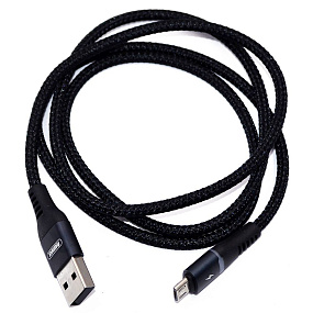 Дата кабель micro USB - USB Remax Colorful RC-152m 1м черный