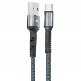 Дата кабель Type-C - USB LDNIO LS63C 5A 1м серый