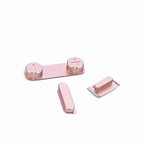 Толкатель кнопки вкл iPhone SE набор 3шт. Розовый