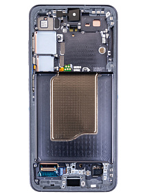 Дисплей для телефона Samsung S931B (S25) модуль Черный - Оригинал (SP)