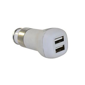 АЗУ-USB Remax Flinc 2 выхода 2.4A в коробке белый