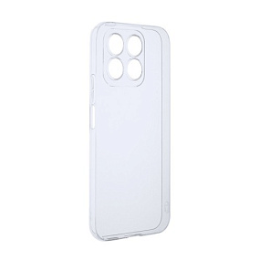 Силиконовый чехол Honor X8b с визитницей DF прозрачный